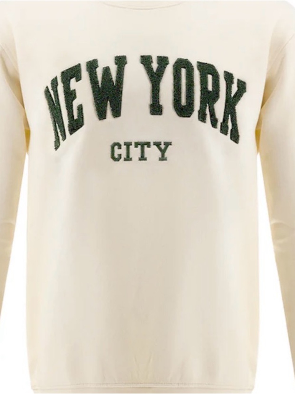 Buttery Soft Chenille “New York City”Sweatshirt  by New York Popular - Picture 2 of 7